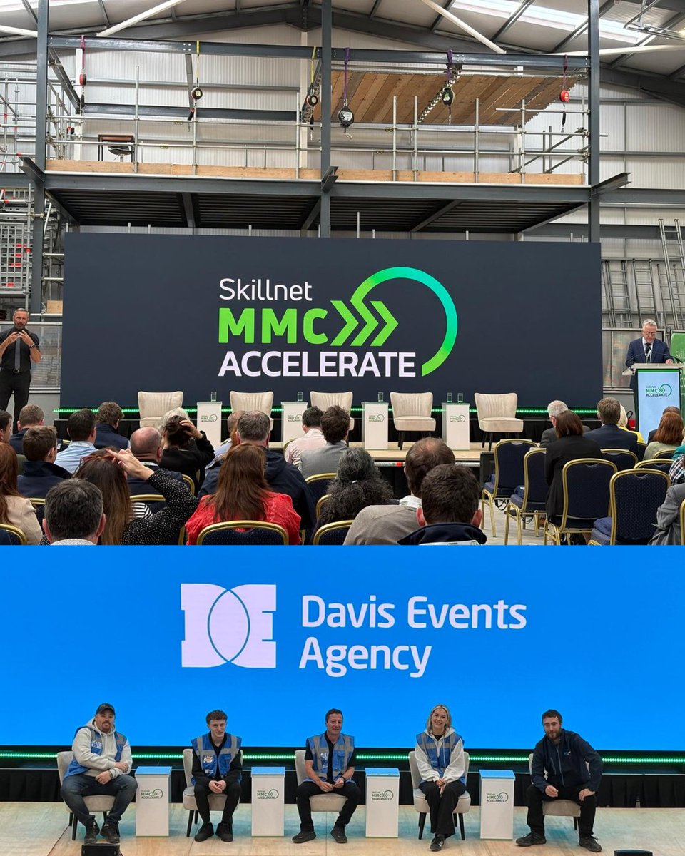 We were proud to support the launch of <a href="/SkillnetIreland/">Skillnet Ireland</a> MMC Accelerate, a national platform designed to fast-track innovation and skills in the construction industry.

With thanks to <a href="/CITA_Ltd/">CitA</a> for trusting us to support this momentous occasion!