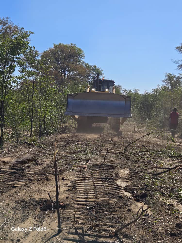 MinistryofTID's tweet image. #RoadConstructionUpdate 
 #RoadWorks
 We&apos;re making progress on the Bulawayo-Victoria Falls road rehabilitation project with bush clearing underway on the Bernice Area detour. 
#InfrastructuralDevelopment 
#KilometerbyKilometer