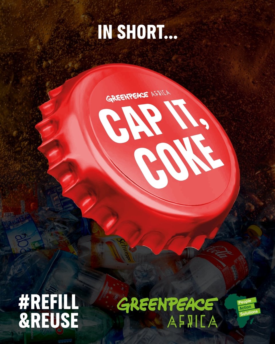 🚨 This is why we showed up at Coca-Cola’s corporate office in Joburg.

They’re flooding Africa with plastic - so we brought the truth to their doorstep.

✊ Activists are on the ground. Share this everywhere.

#PeopleVsPlastic #CocaColaCrisis