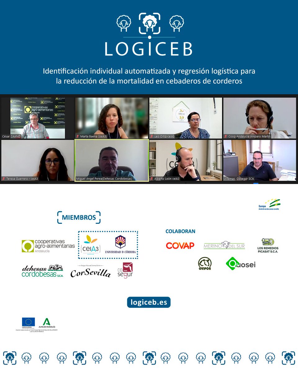 cei_A3's tweet photo. 📣Los miembros de #LOGICEB se reúnen con el @cei_A3 para poner en común el progreso del proyecto y repasaron las dos últimas actuaciones que tuvieron lugar en Pozoblanco y en Hinojosa del Duque, que acogieron jornadas de seguimiento.
📲https://t.co/b37TJjJlVH https://t.co/gHmMRGTA1p