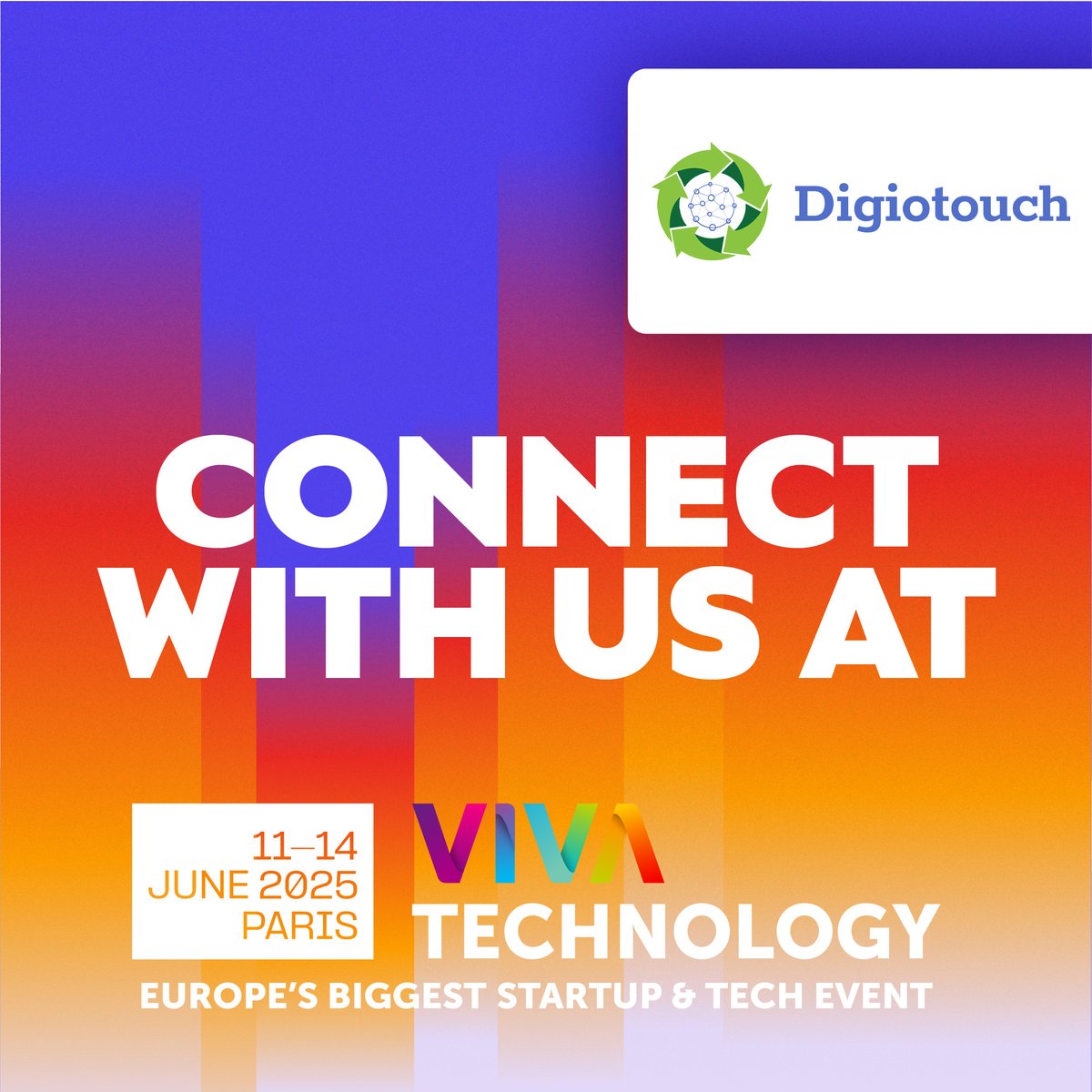🚀 We’re getting ready for <a href="/VivaTech/">VivaTech</a> 2025!
<a href="/digiotouchai/">Digiotouch AI</a> will be at the Estonian Pavilion (Hall 1, C06) from June 11–14.

We’re bringing smarter, more productive meetings to Paris. See live demos and meet our business dev team.

👉Try DAI today: shorturl.at/FRmTF