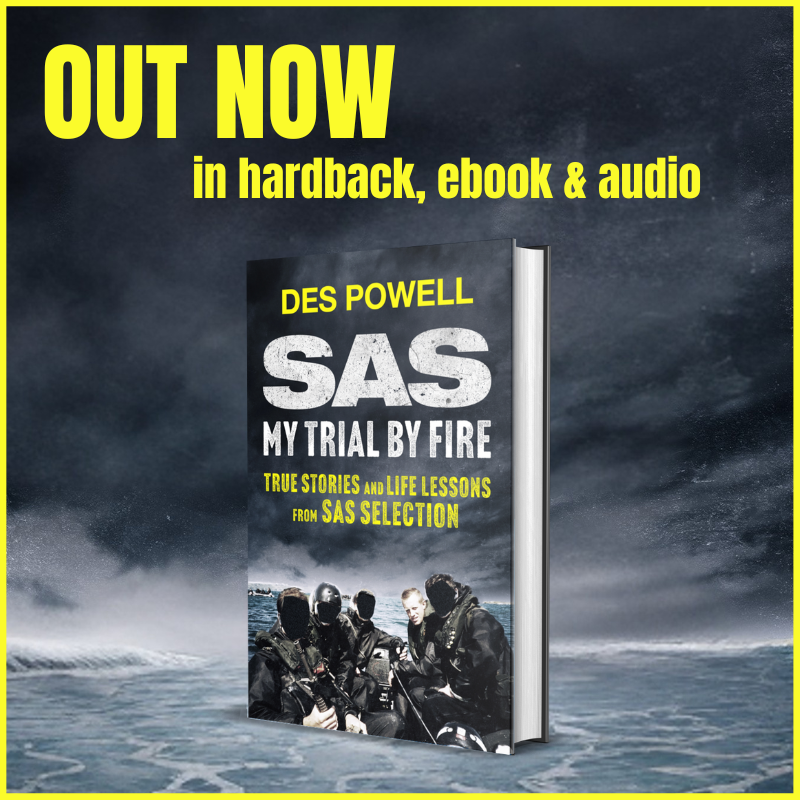 'If you can conjure a future in which you fail, then you can do the same for a future in which you succeed.' 

<a href="/P22Des/">Des Powell</a> shares what it took to become an elite special forces operator and reveals motivational tips and tricks to apply to daily life.

OUT NOW: brnw.ch/21wTaWd