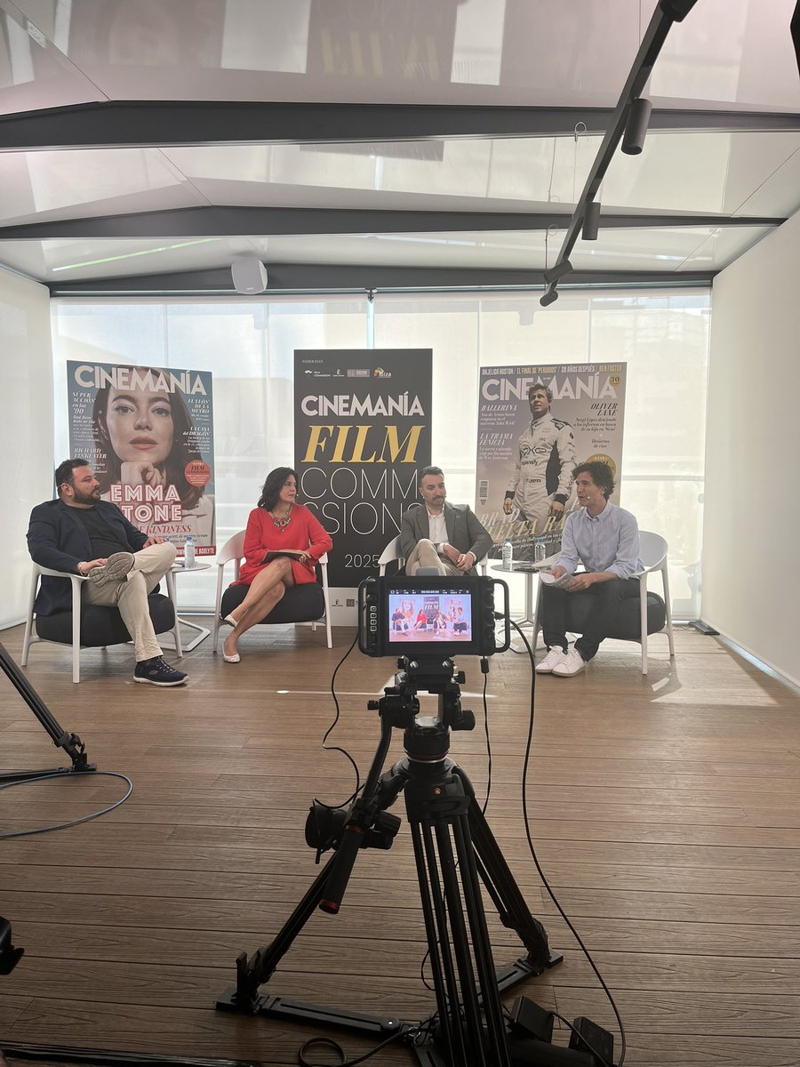 Andrea G. Bermejo (@margotenenbaumm) on Twitter photo Hoy en <a href="/CINEMANIA_ES/">CINEMANIA_ES</a>. Coloquio sobre #FilmComissions <a href="/SpainFilm/">Spain Film Commission</a> <a href="/AsturiasFilm/">Asturias Paraíso Natural Film Commission</a> <a href="/IbizaFilmComm/">Ibiza Film Commission 🎬</a> #CastillaLaManchaFilmComission Hoy en <a href="/CINEMANIA_ES/">CINEMANIA_ES</a>. Coloquio sobre #FilmComissions <a href="/SpainFilm/">Spain Film Commission</a> <a href="/AsturiasFilm/">Asturias Paraíso Natural Film Commission</a> <a href="/IbizaFilmComm/">Ibiza Film Commission 🎬</a> #CastillaLaManchaFilmComission