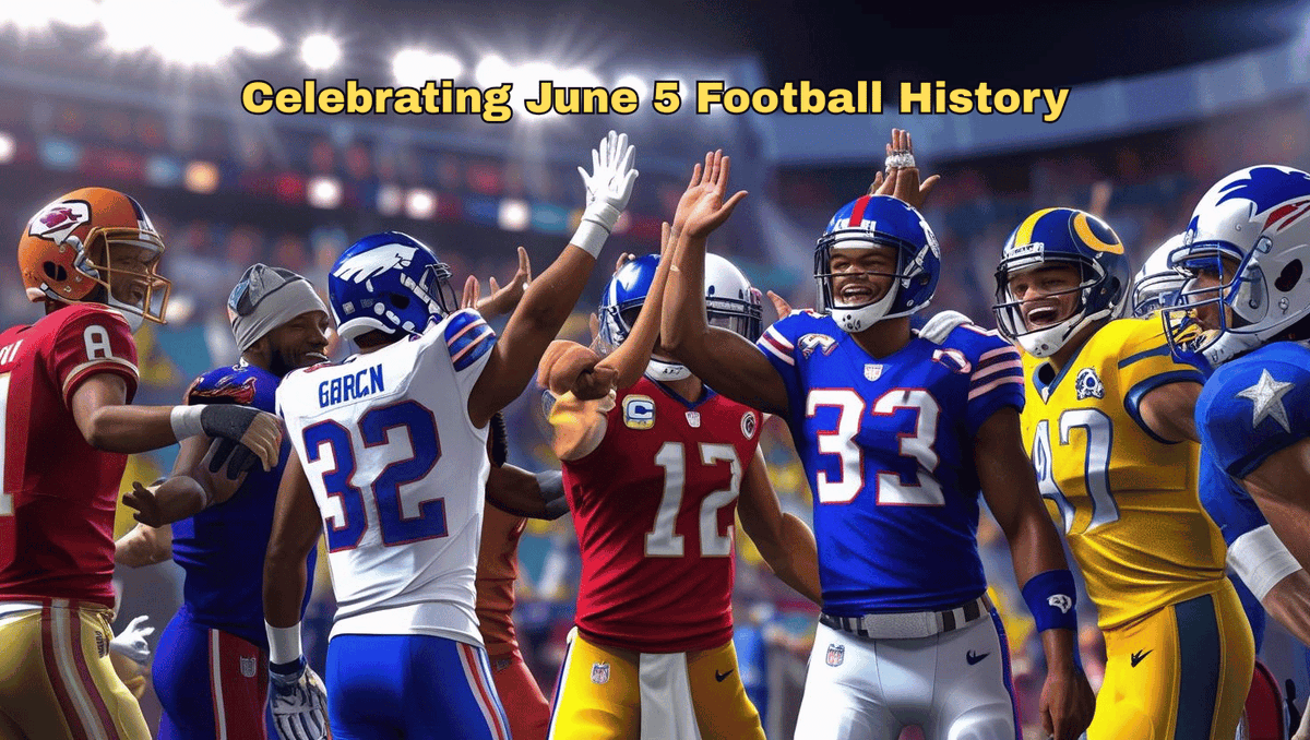 Pigskin Dispatch 🏈🎙️ (@pigskindispatch) on Twitter photo On this Gridiron Day, June 5, we celebrate innovation and legends like Fatso Donovan, Marion Motley, and Torry Holt. Join us in the memories. #June05 #JuneHistory pigskindispatch.com/haSw <a href="/SportsHistoryHQ/">Sports History Network</a> <a href="/nflpastplayers/">NFL Past Players</a> <a href="/TheSportsPage4/">THE SPORTSPAGE</a> On this Gridiron Day, June 5, we celebrate innovation and legends like Fatso Donovan, Marion Motley, and Torry Holt. Join us in the memories. #June05 #JuneHistory pigskindispatch.com/haSw <a href="/SportsHistoryHQ/">Sports History Network</a> <a href="/nflpastplayers/">NFL Past Players</a> <a href="/TheSportsPage4/">THE SPORTSPAGE</a>