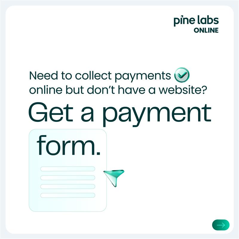 pinelabsonline's tweet image. The easiest way to collect payments: Pine Labs Online’s Payment Forms.
Start collecting payments in just 10 minutes with absolutely no compromises on security or success rate. Power your journey with Payment Forms.
Talk to us today. lnkd.in/dVPwxAQG
#OnlinePayments…