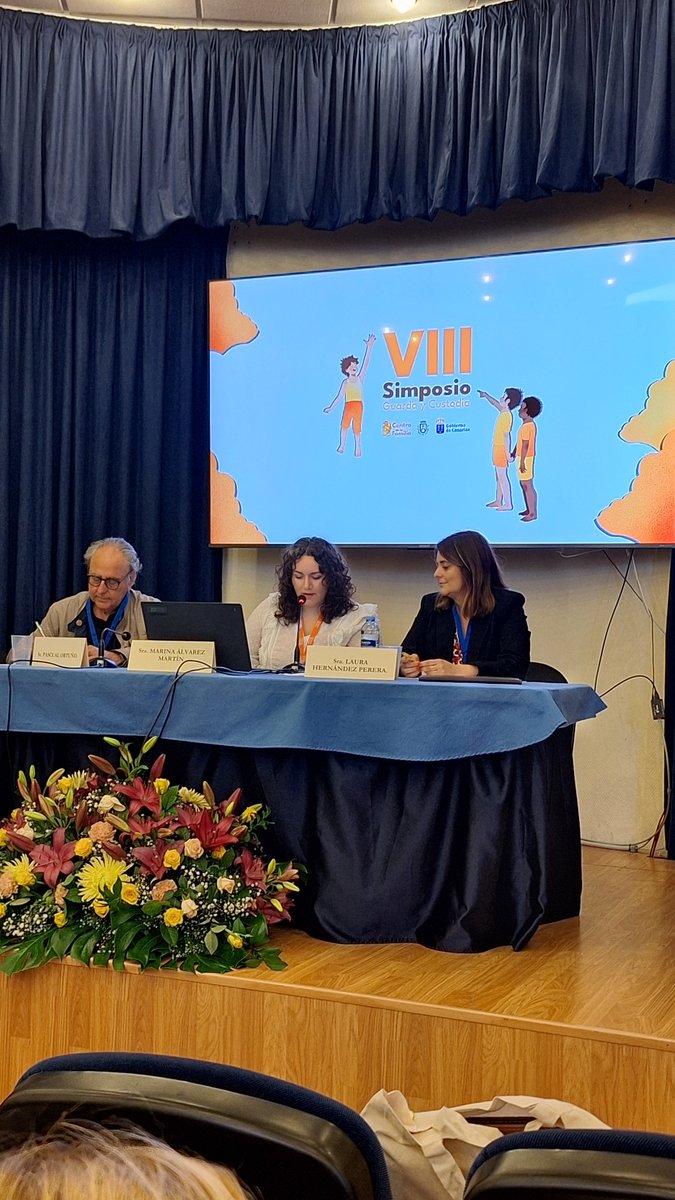 Jornadas  Simposio sobre Guardia y Custodia.
Ponentes mes 1 /Don Pascual Ortuño Magistrado  y Doña  Laura Hernández Abogada.