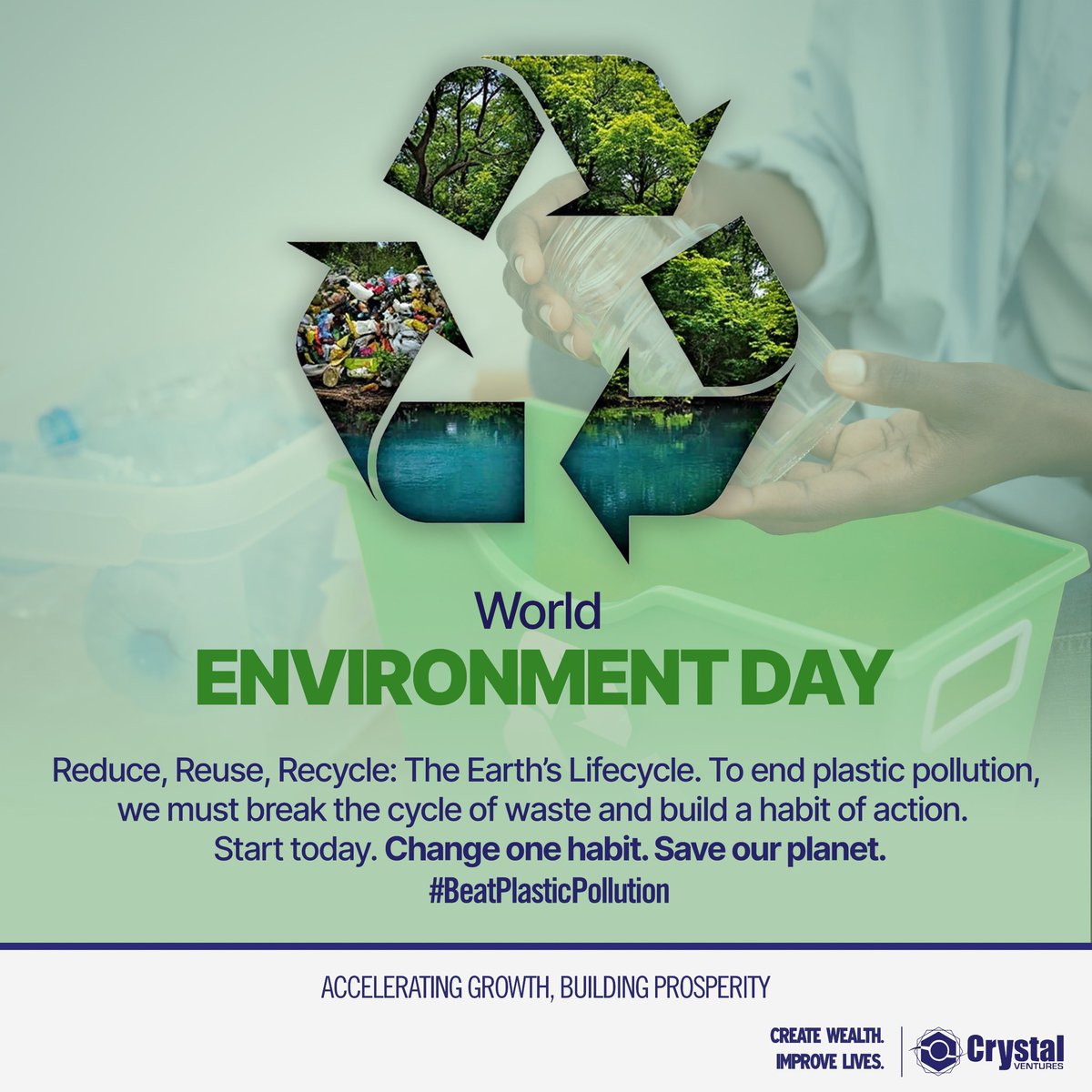 At CVL, we believe protecting our planet begins with thoughtful, everyday choices. This #WorldEnvironmentDay2025, we reaffirm our commitment to sustainable action - for today and for generations to come.

#CVLRwanda #WorldEnvironmentDay2025 #RWOX