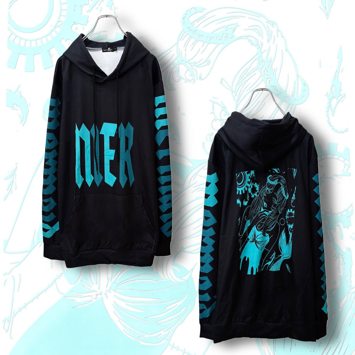 NieR_tokyo's tweet photo. 🎁超ばら撒きプレゼント企画🎁

💥💥本日20時より💥💥

🎁先着77名様限定🎁

LONGLENGTH HOODIE【Neon Abyss】
販売価格💥1777円(税込)💥
https://t.co/e8U5SoUVA4
更にこのポストをリポスト
フォロー(@NieR_tokyo) 

でこちらの商品を
🎁3名様にプレゼント🎁

是非ご参加ください🙇‍♂️🙇‍♀️ https://t.co/Mji8dMcgOT