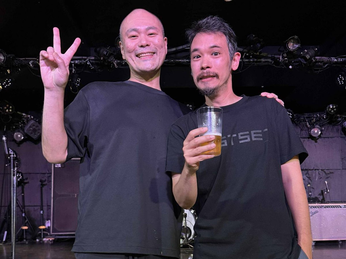 レオ氏は類い稀なる素晴らしいシンガー
同じステージに立つ事が出来て、光栄に思います。
音楽最高！！