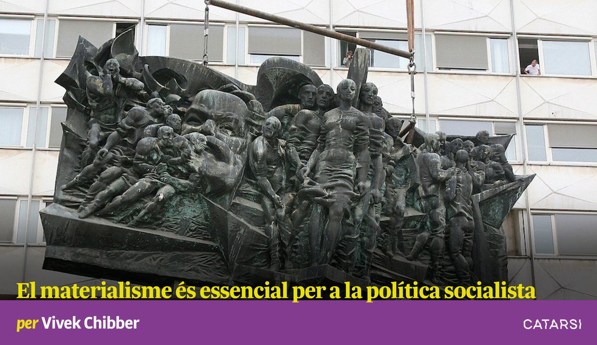 Catarsi magazín (@catarsimagazin) on Twitter photo La tradició socialista s'associava tradicionalment al materialisme, el que ha estat objecte de foc en les últimes dècades. Però el materialisme és una base legítima i necessària per a la política d'esquerres.
✍️Viveck Chibber, traducció d' <a href="/antonisoy/">Antoni Soy</a>
catarsimagazin.cat/el-materialism… La tradició socialista s'associava tradicionalment al materialisme, el que ha estat objecte de foc en les últimes dècades. Però el materialisme és una base legítima i necessària per a la política d'esquerres.
✍️Viveck Chibber, traducció d' <a href="/antonisoy/">Antoni Soy</a>
catarsimagazin.cat/el-materialism…