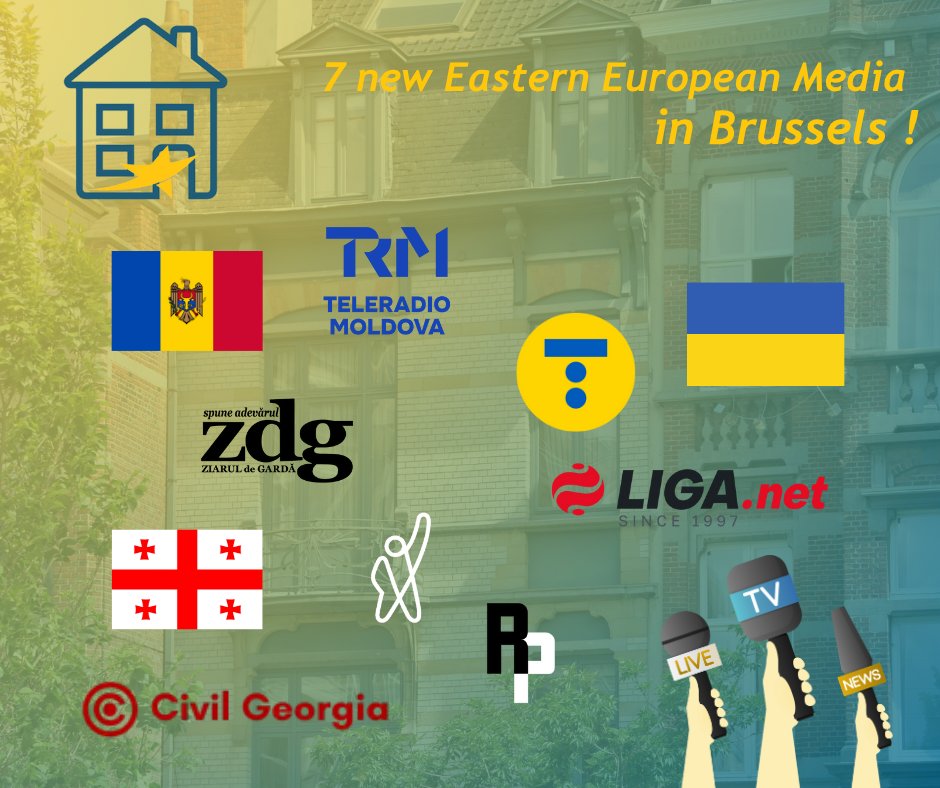 💫 6 new Eastern European correspondents are joining Maison du MédiaLab in Brussels to report on the EU &amp; NATO!

🎤 Meet the new media wave and read more about them here: linkedin.com/feed/update/ur…