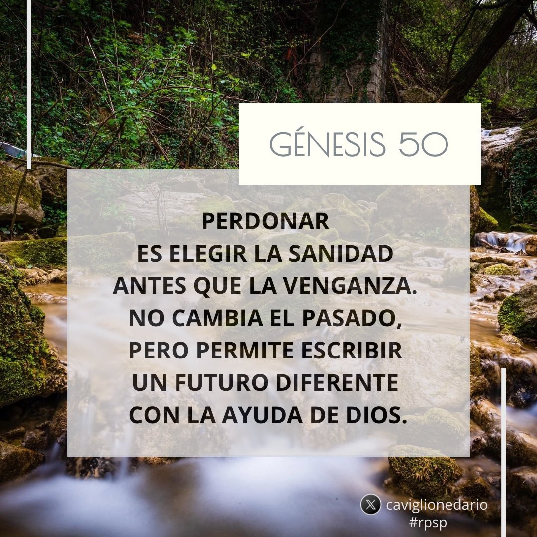 Hoy leemos Génesis 50.
#rpsp
#PrimeroDios
#ArgentinaOra247
#ReavivadosPorSuPalabra