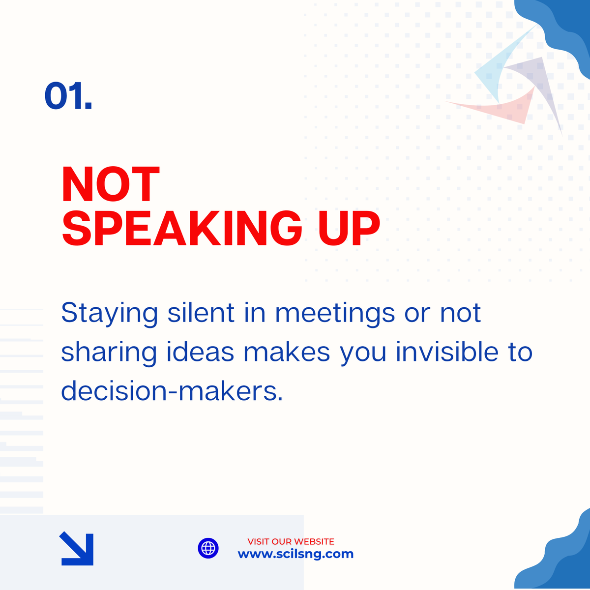 scilsmanagement's tweet image. Why No One Notices You at Work

Swipe to read &amp;gt;&amp;gt;&amp;gt;&amp;gt;

For more information about our training programs, visit our website via scilsng.com | scilsuk.com | scilsca.com

#CareerUpgrade #DataAnalytics #ProjectManagement #BusinessAnalysis #Scrum