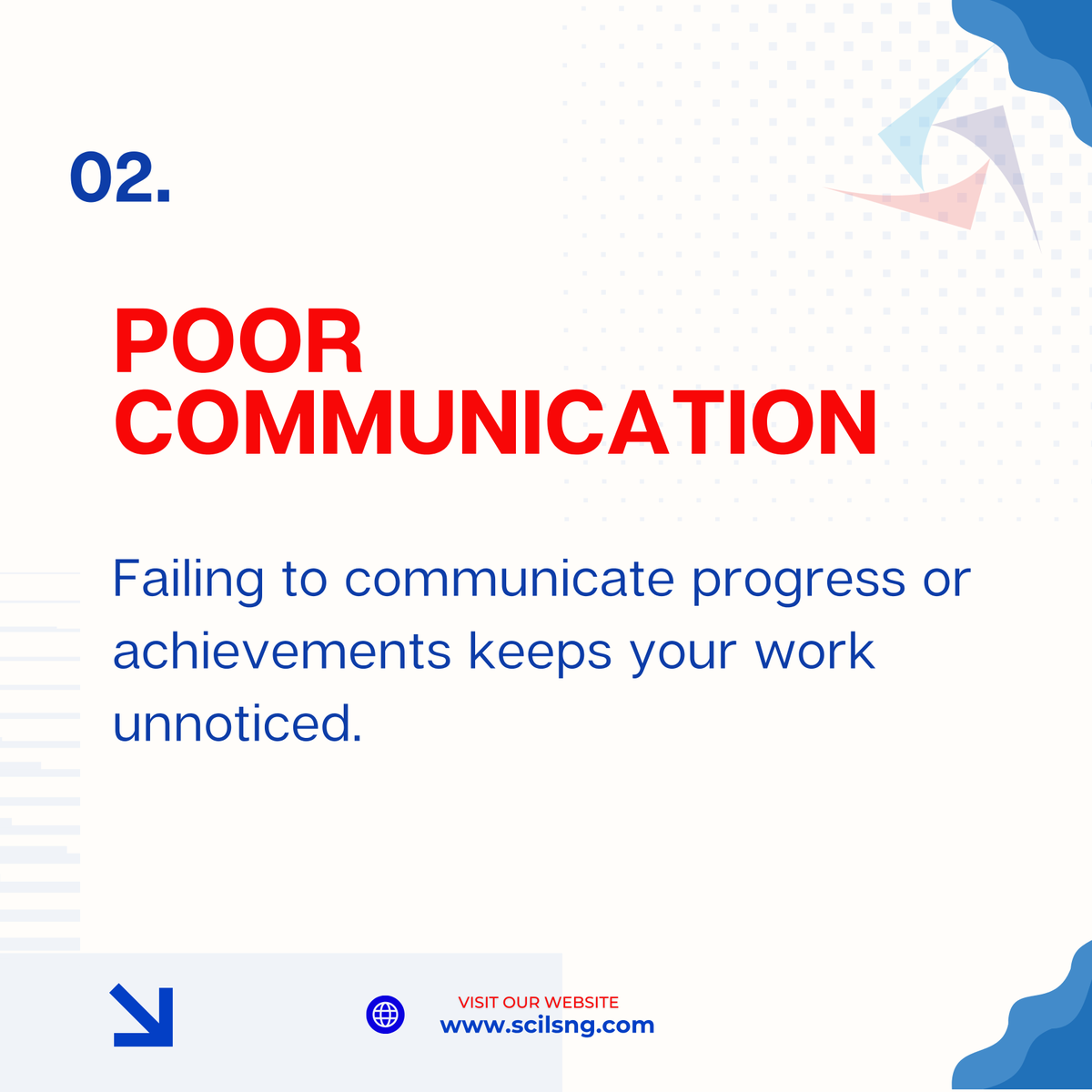 scilsmanagement's tweet image. Why No One Notices You at Work

Swipe to read &amp;gt;&amp;gt;&amp;gt;&amp;gt;

For more information about our training programs, visit our website via scilsng.com | scilsuk.com | scilsca.com

#CareerUpgrade #DataAnalytics #ProjectManagement #BusinessAnalysis #Scrum