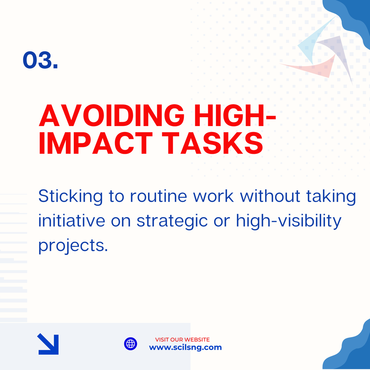 scilsmanagement's tweet image. Why No One Notices You at Work

Swipe to read &amp;gt;&amp;gt;&amp;gt;&amp;gt;

For more information about our training programs, visit our website via scilsng.com | scilsuk.com | scilsca.com

#CareerUpgrade #DataAnalytics #ProjectManagement #BusinessAnalysis #Scrum