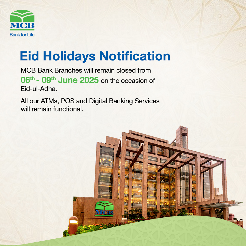 MCBBankPk's tweet photo. IMPORTANT PUBLIC NOTICE!
ATM Locations: https://t.co/xY6Gp83o3Z
#MCBBank #Bank4Life #EidulAdha https://t.co/Xq2p6i8buS