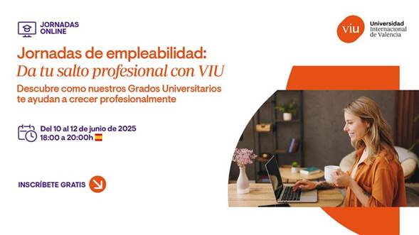 FSIE🍀 (@fsie_nacional) on Twitter photo 🎓 La <a href="/UniversidadVIU/">Universidad Internacional de Valencia - VIU</a>, con la que FSIE tiene un acuerdo de colaboración, organiza unas Jornadas de la Empleabilidad los días 10, 11 y 12 de junio de 2025, a partir de las 18:00 horas, para orientar a los jóvenes a elegir su siguiente paso profesional.
🔗 Más información. 🎓 La <a href="/UniversidadVIU/">Universidad Internacional de Valencia - VIU</a>, con la que FSIE tiene un acuerdo de colaboración, organiza unas Jornadas de la Empleabilidad los días 10, 11 y 12 de junio de 2025, a partir de las 18:00 horas, para orientar a los jóvenes a elegir su siguiente paso profesional.
🔗 Más información.