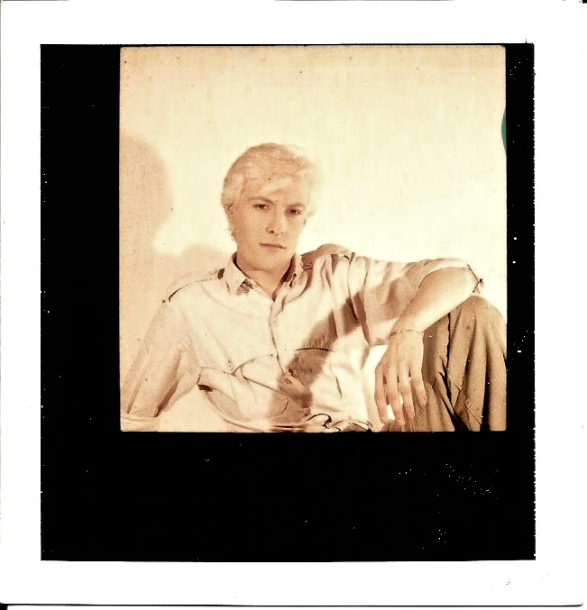 Tbt, 1981/2 photo session at Poland Street Studios Soho by Marcus Wilson-Smith.  I shot quite a few sessions with Marcus around that time... My shirt is by @antony_price_fashion #portrait #photography #1980style #newwave #fashion #gentlemantookpolaroids