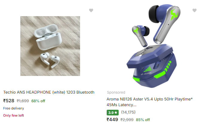 GrabOnIn's tweet image. Cut the cords with Techio True Wireless Earbuds at just ₹300! 🎧🔥 Clear sound, killer price! 😎

🎶 Grab yours now: grbn.in/7hwKrCi1YS

#Techio #TrueWireless #EarbudsDeal #MusicOnTheGo #BudgetTech #WirelessVibes #SoundDeals #DealAlert #ShopSmart #TechSteal