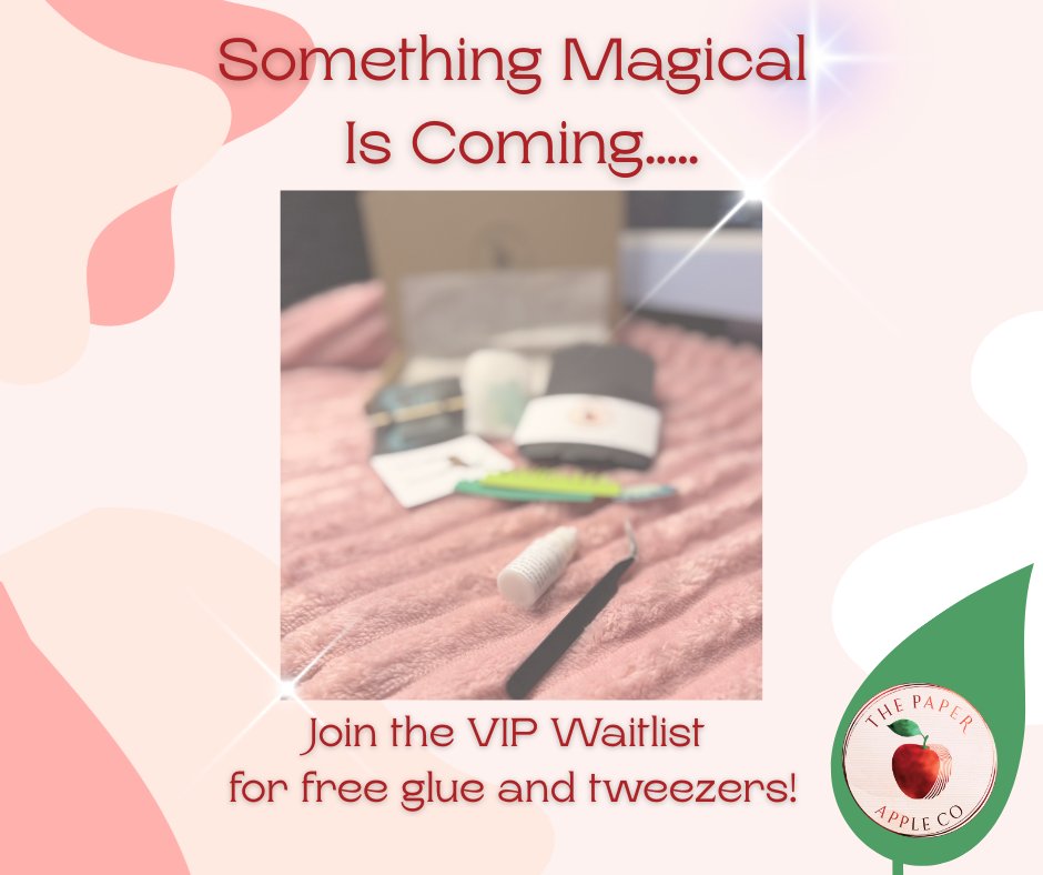 Paperappleco's tweet image. ✨ Something magical is coming…
Say hello to my new Little Paper Scene Kit! A calming craft with pre-cut paper pieces, instructions &amp;amp; a VIP bonus 🎁

🖤 Join the waitlist for early access + a free gift:
mailchi.mp/83938a967eab/v…

Let’s get making! 🌿 — Lara x
#DIYKIT #MHHSBD #biz