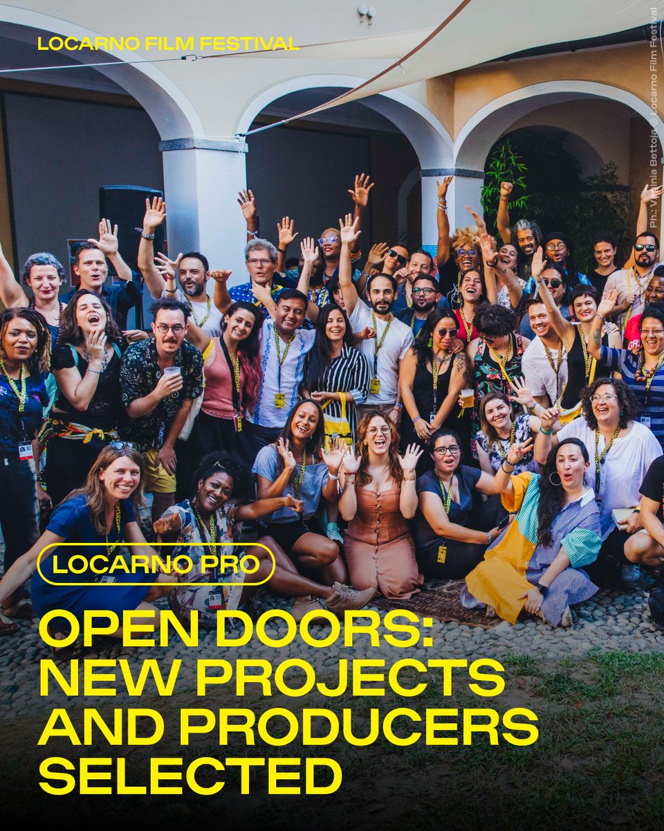 Discover who made the cut for the 23ʳᵈ edition of Locarno Open Doors (by Locarno Pro), as it launches a new four-year focus on 42 countries across the African continent. 

→ Discover more on our website: shorturl.at/OEX6U