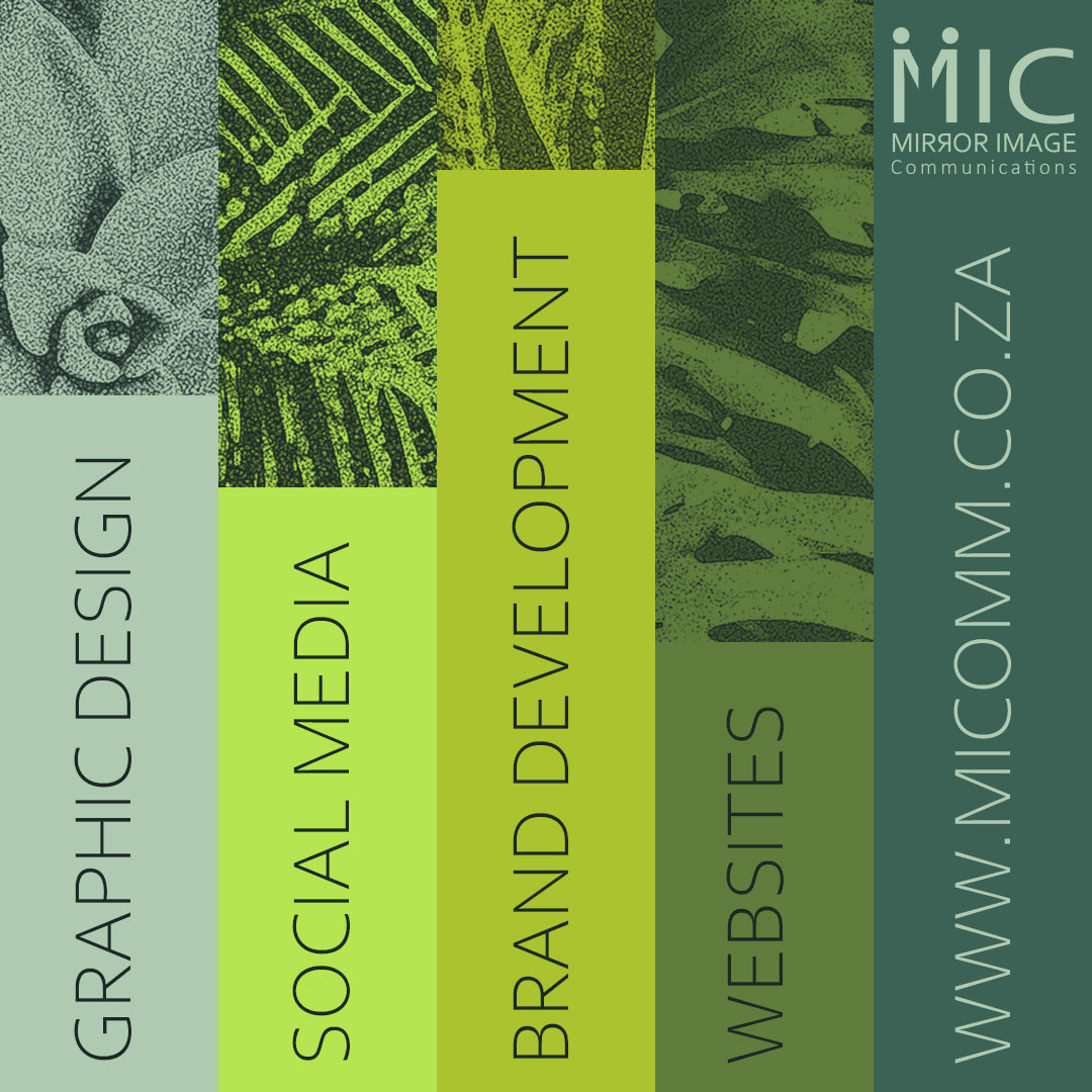 MirrorImageComm's tweet photo. Mirror Image Communications offers a personalised service for your graphic design, social media, branding and website requirements. Contact Alicia on alicia@micomm.co.za.

#graphicdesign #advertising #socialmedia #branding #smallbusinessowner #womanownedbusiness https://t.co/Y3FZJnu4e8