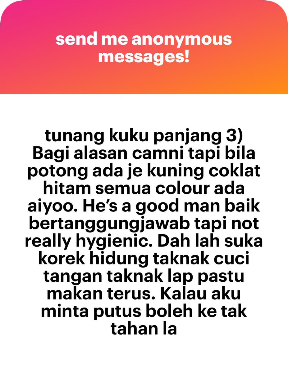 Ingat habis dah