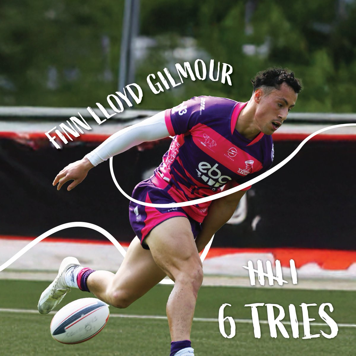 Our top try scorers from Amsterdam 7s last weekend 🏆

1. Ryan Apps
2. Fin Lloyd Gilmour 

Brought to you by <a href="/DHLGlobal/">DHL Group</a> 

#Amsterdam7s #Rugby7s #ScimitarStorm