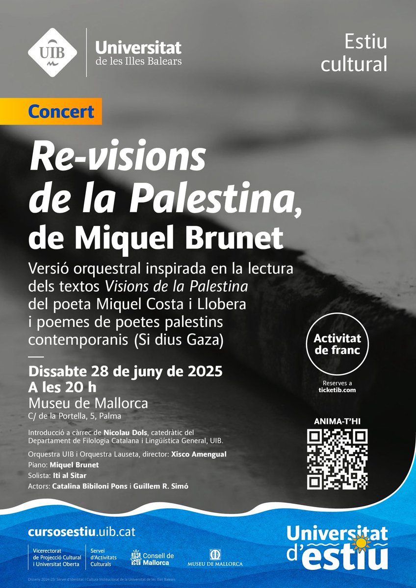 Miquel Brunet (@miquelbrunet) on Twitter photo Per si us fa ganes. Dissabte 28 de juny. Museu de Mallorca /Palma : Re-visions de la Palestina. <a href="/nicolaudols/">Nicolau Dols</a> XiscoAmengual <a href="/Sac/">Sacramento Kings</a> Per si us fa ganes. Dissabte 28 de juny. Museu de Mallorca /Palma : Re-visions de la Palestina. <a href="/nicolaudols/">Nicolau Dols</a> XiscoAmengual <a href="/Sac/">Sacramento Kings</a>