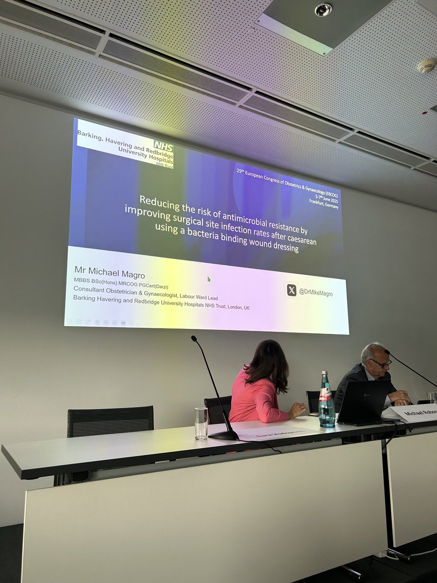 Great to be at #EBCOG2025 conference today and tomorrow. #Frankfurt <a href="/EBCOG_EU/">EBCOG</a> <a href="/EBCOG_org/">EBCOG</a> #obstetrics #womenshealth #SSI <a href="/essity/">Essity</a> <a href="/BHRUT_NHS/">BHRUT NHS 🏥</a>