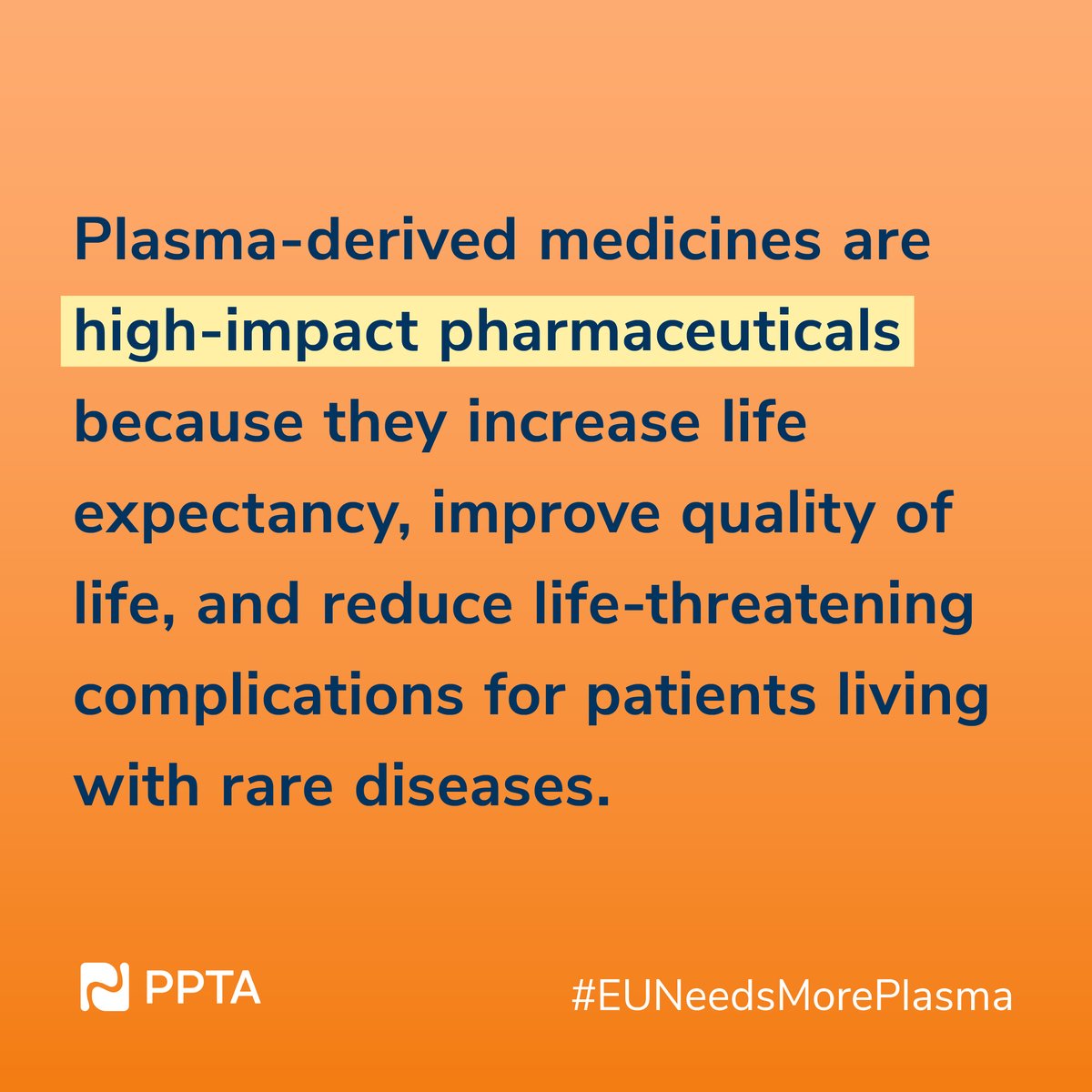 Life-saving plasma-derived medicines keep patients healthy &amp; active, contributing to a more productive society for everyone. Consistent access is critical as patient clinical needs grow. 

Learn more:
euneedsmoreplasma.com