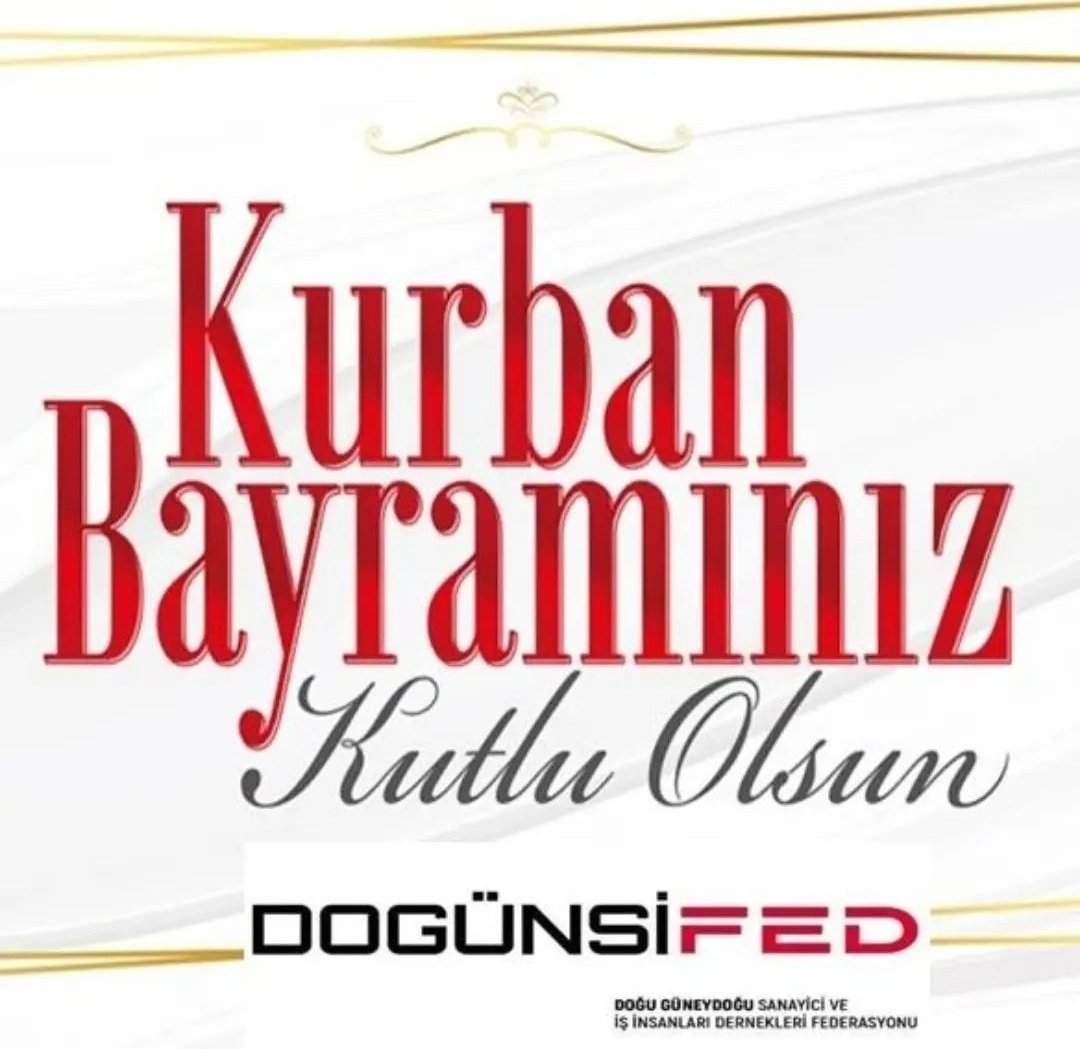 Kurban Bayramınızı en içten dileklerimizle kutlar esenlikler dileriz.