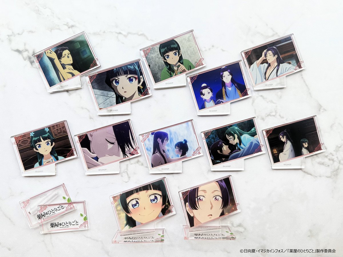 薬屋のひとりごと 2期のトレーディングミニプレート vol.2 コンプリート TVアニメ『薬屋のひとりごと』 トレーディングミニプレート