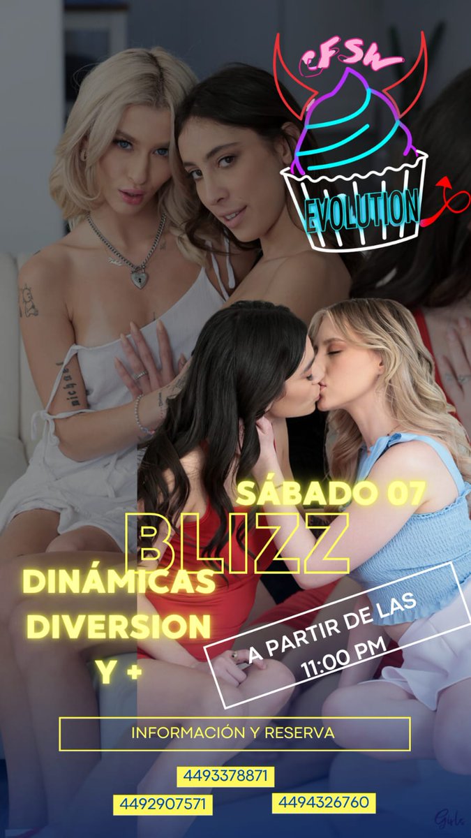 Acompáñanos a una noche llena de sensualidad donde ellas son las protagonistas, mientras los caballeros solo son observadores. No quedes fuera, pide informes:

<a href="/AlexJab2017/">Alex Jab & Vane</a>
<a href="/Laila800396904/">Laila (Bren) 🔥</a>
<a href="/torito41805865/">torito</a>
@Afrodita_Ares21