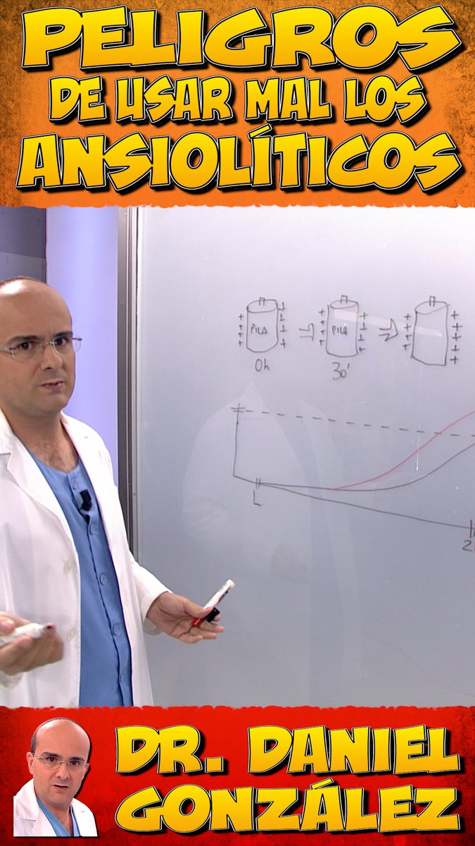 DocDanielGlez's tweet photo. Las #pastillas de la #ansiedad pueden tener mucho #peligro si no se saben utilizar bien. En el vídeo se lo comento:
https://t.co/uK0frMQupI https://t.co/gow4V1vxpo