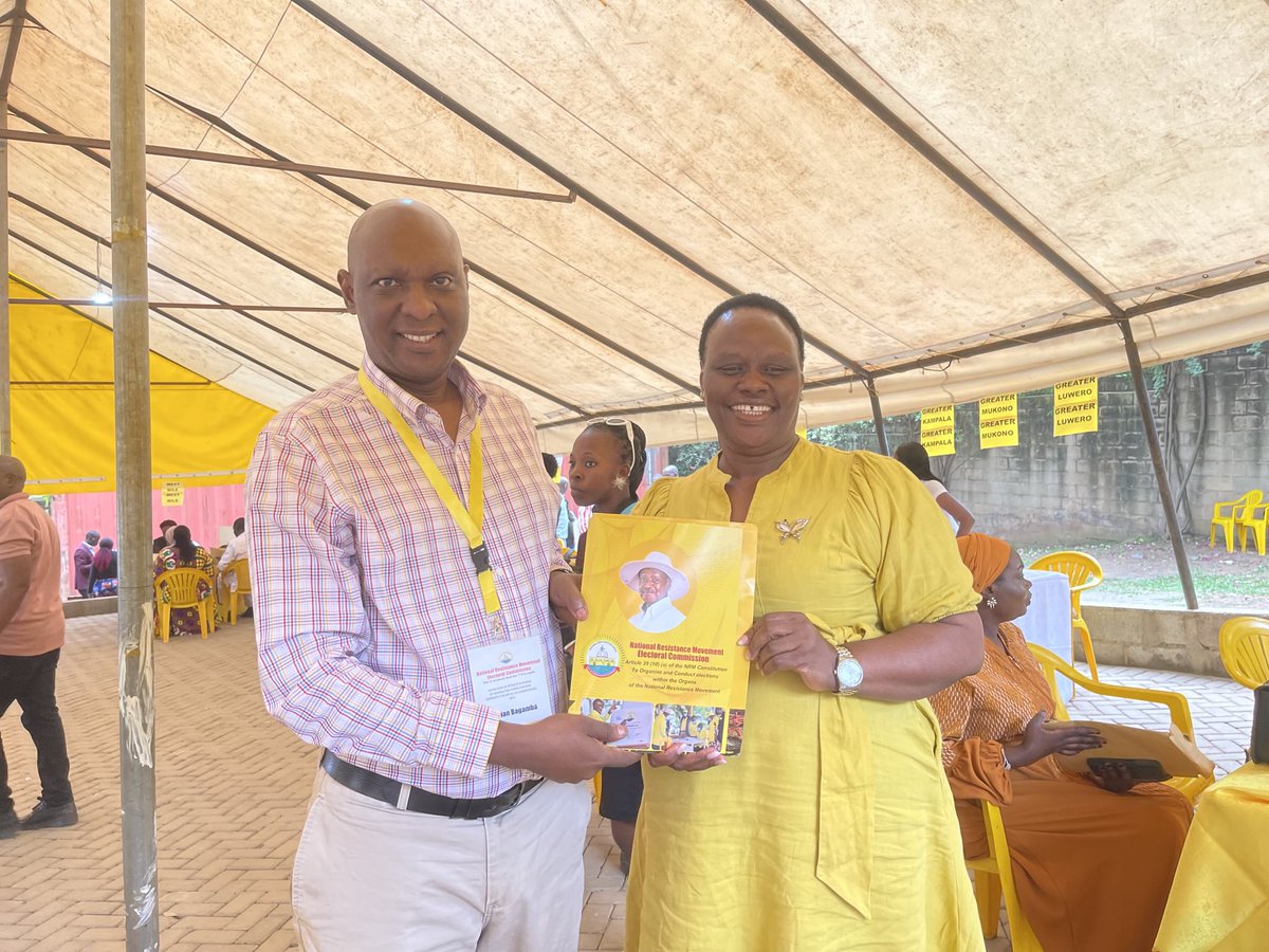 Nyakikongoro_R's tweet image. I have picked my nomination forms to represent the great men and women of sheema . May God guide me in this journey