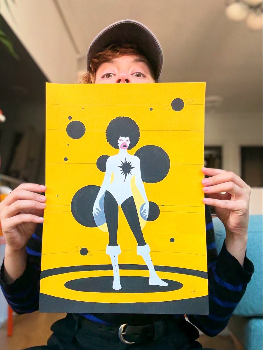 carlotazanahori's tweet image. Monica Rambeau commission!
Always a pleasure to paint new commissions for you but also sad to say goodbye to them 🫰