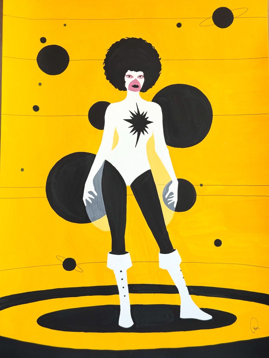 carlotazanahori's tweet image. Monica Rambeau commission!
Always a pleasure to paint new commissions for you but also sad to say goodbye to them 🫰