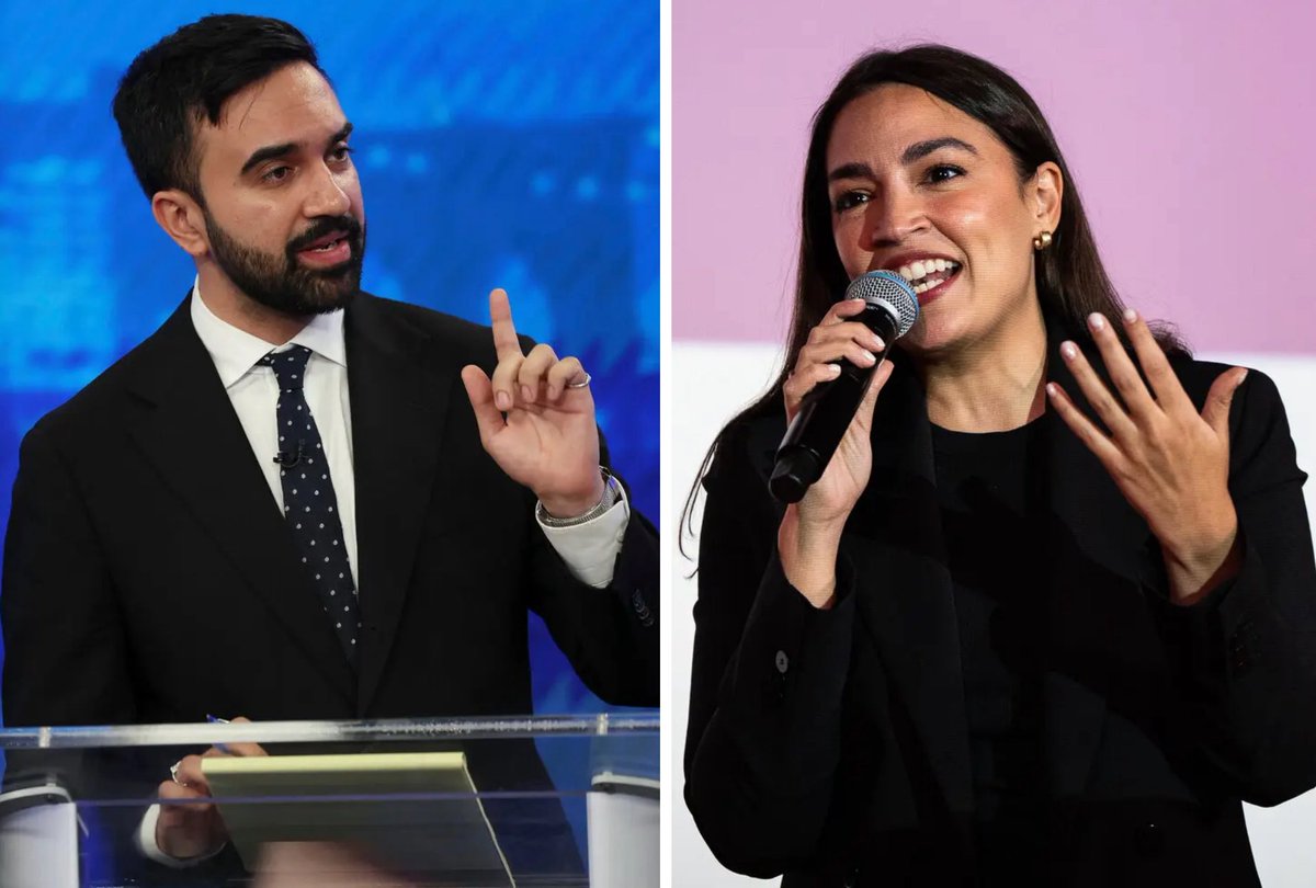 Yashar Ali 🐘 (@yashar) on Twitter photo BREAKING
Congresswoman <a href="/AOC/">Alexandria Ocasio-Cortez</a> is endorsing <a href="/ZohranKMamdani/">Zohran Kwame Mamdani</a> as her top choice for New York City Mayor.
She tells the New York Times that she will be ranking Mamdani first on her ballot followed by these candidates.
1. Zohran Mamdani
2. Adrienne Adams
3. Brad Lander
4. Scott BREAKING
Congresswoman <a href="/AOC/">Alexandria Ocasio-Cortez</a> is endorsing <a href="/ZohranKMamdani/">Zohran Kwame Mamdani</a> as her top choice for New York City Mayor.
She tells the New York Times that she will be ranking Mamdani first on her ballot followed by these candidates.
1. Zohran Mamdani
2. Adrienne Adams
3. Brad Lander
4. Scott