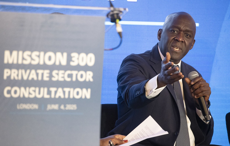 DamilolaSDG7's tweet image. To achieve #Mission300, we need bold cross-sector collaboration. 

Great to hear Ajay Banga, @akin_adesina, @Diop_IFC and other leaders at the Private Sector Consultation on Mission 300 speak on the vital role of private investment in transforming #Africa’s #energy future.