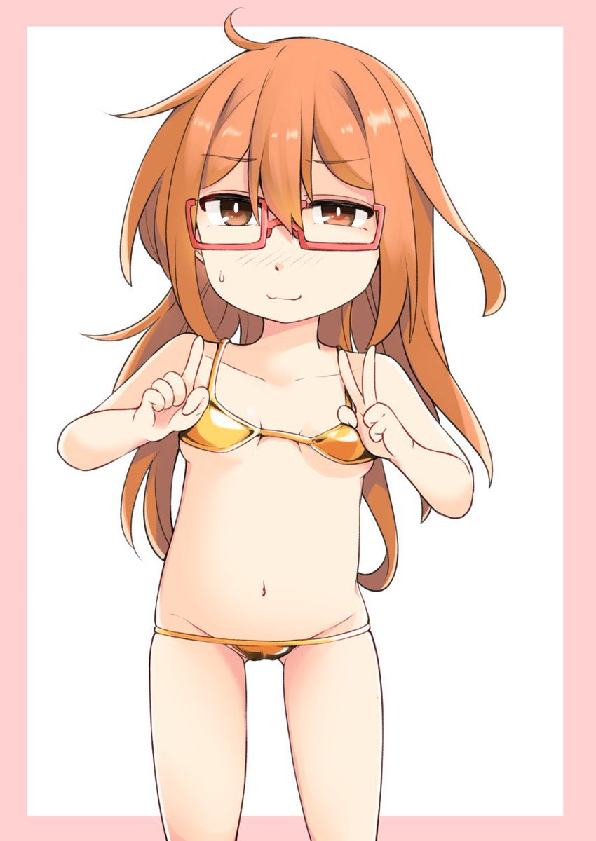 #無言で眼鏡娘をあげる見た人もやる