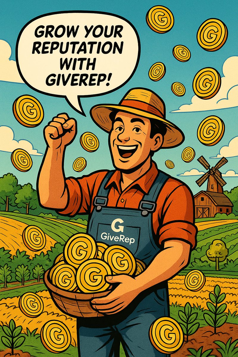 cactiium's tweet photo. 🌽 From soil to code, this ain’t your average farm — it’s where reputation grows like crops under the Web3 sun! ☀️🌱
Trust the process. Trust the chain.
@GiveRep @ATTNtoken
#GiveRep #OnChainReputation #Web3Farming #ComicVibes #GrowWithGiveRep https://t.co/SGmVX2X3Iy