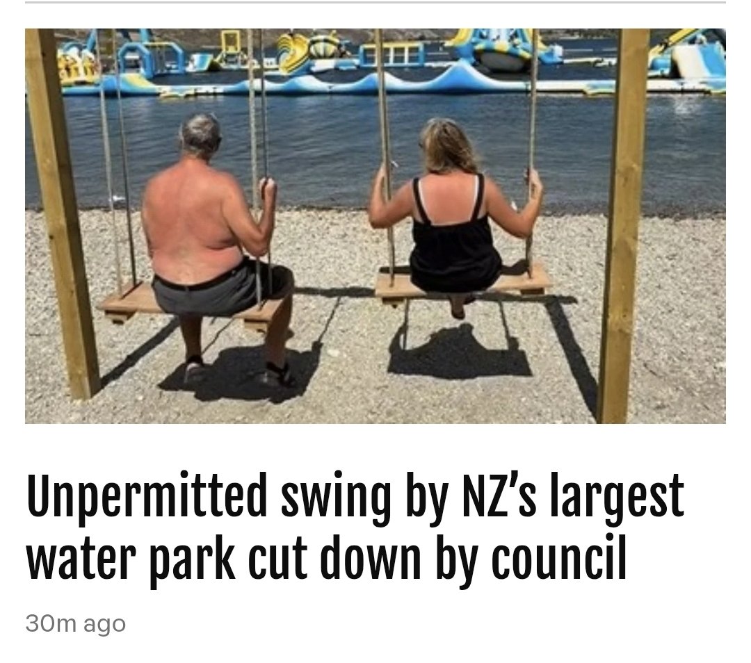 We'll have no swingers here thanks