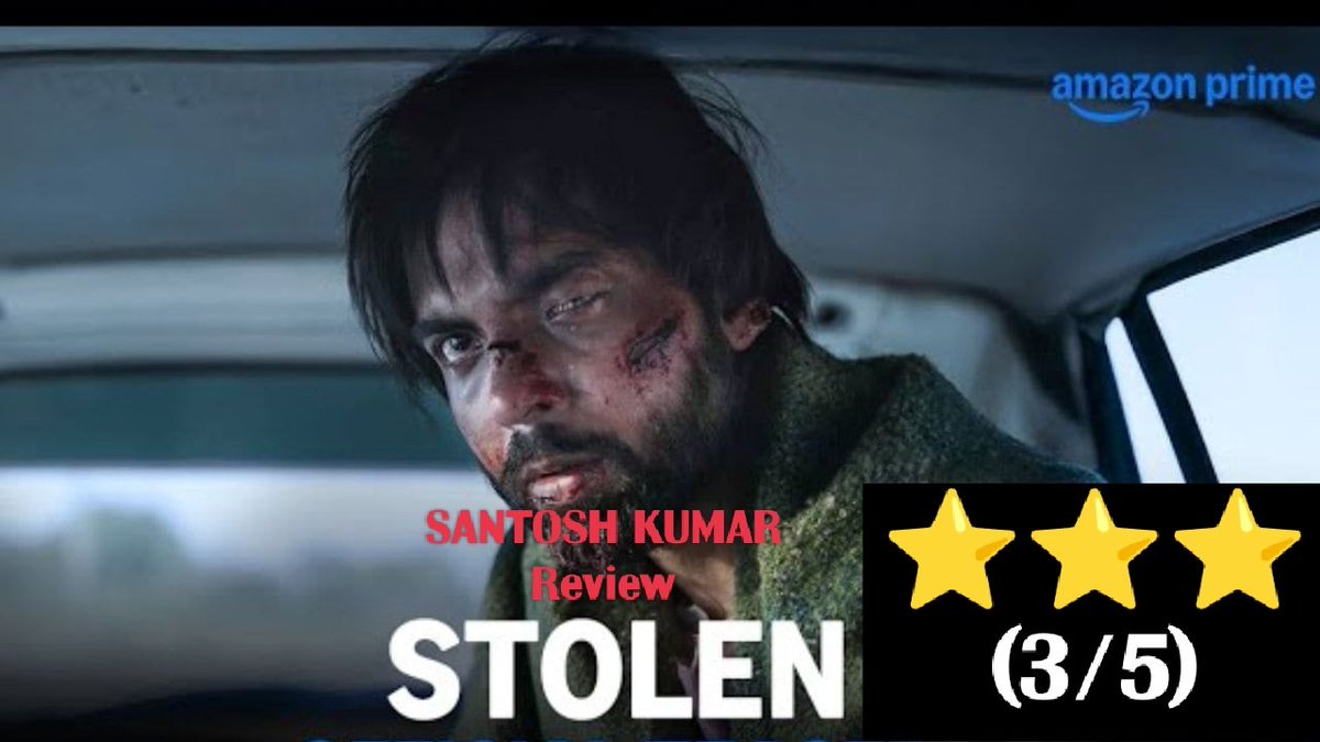 Santosh Kumar😎 (@officlsantosh) on Twitter photo #Stolen Review
Rating:⭐⭐⭐
Stolen is a taut and haunting thriller that leaves a lasting impact.
#AbhishekBanerjee plays an amazing role in this film.
1.5 hours this movie makes you feel an amazing thrilling experience
Good to watch this weekend
<a href="/PrimeVideoIN/">prime video IN</a> #Stolen Review
Rating:⭐⭐⭐
Stolen is a taut and haunting thriller that leaves a lasting impact.
#AbhishekBanerjee plays an amazing role in this film.
1.5 hours this movie makes you feel an amazing thrilling experience
Good to watch this weekend
<a href="/PrimeVideoIN/">prime video IN</a>