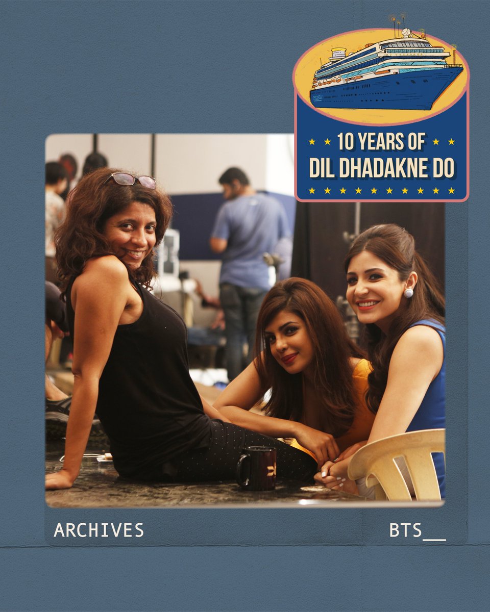 tigerbabyfilms's tweet photo. Raise the sails, cue the nostalgia! #10YearsofDilDhadakneDo https://t.co/M6mZctf0wP