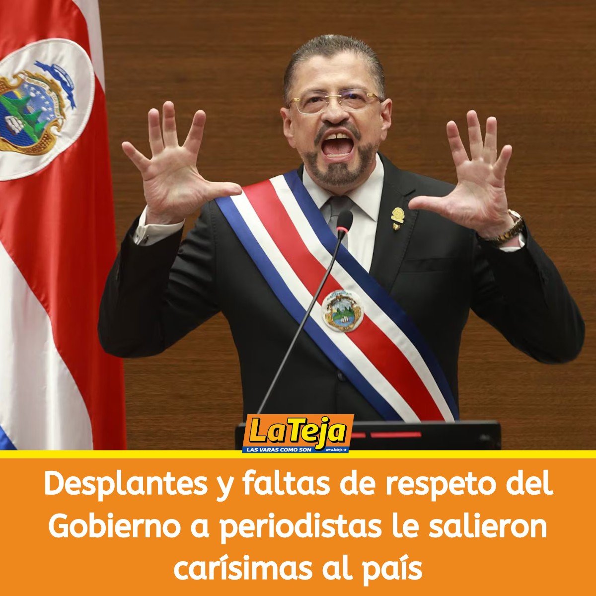 LaTejacr's tweet photo. Gobierno tendrá que pagar, luego de que la Sala IV acogiera dos recursos de amparo interpuestos por periodistas 😲📲 https://t.co/9mSd4TXINU

#Gobierno #SalaIV #periodista https://t.co/Jsx1vNAt5I