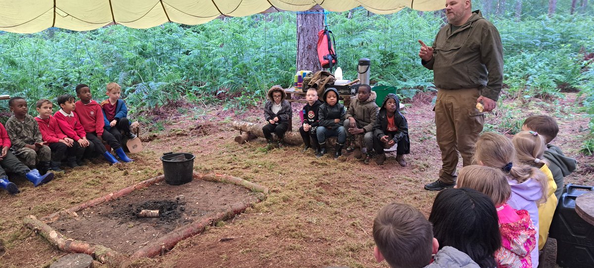 The final term of year 2 kicked off with a rather wonderful visit to forest school! We were the first ones in the new site and there was a lot of exploring to do!