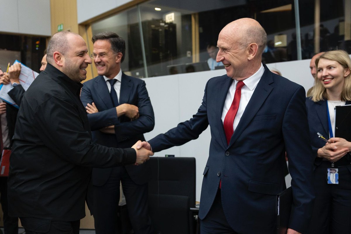 John Healey (@johnhealey_mp) on Twitter photo Always a pleasure to meet with my friend <a href="/rustem_umerov/">Rustem Umerov</a>
The UK will step up our delivery of drones to Ukraine by tenfold, rising from 10,000 to 100,000 by the end of this year.
As Putin’s brutality continues, so must our resolve.
#StandWithUkraine Always a pleasure to meet with my friend <a href="/rustem_umerov/">Rustem Umerov</a>
The UK will step up our delivery of drones to Ukraine by tenfold, rising from 10,000 to 100,000 by the end of this year.
As Putin’s brutality continues, so must our resolve.
#StandWithUkraine