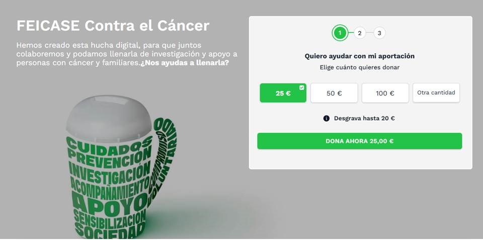 FEICASE (@feicase) on Twitter photo FEICASE CONTRA EL CÁNCER
Cuestación 2025, Hucha Digital. Colabora con la <a href="/ContraCancerEs/">Asociación Española Contra el Cáncer</a>
Objetivos: Más servicios para pacientes y familiares y más fondos para la investigación
+ info sobre cómo aportar tu granito de arena a la causa en
mihucha.contraelcancer.es/campaigns/FEIC…
GRACIAS! 💚 FEICASE CONTRA EL CÁNCER
Cuestación 2025, Hucha Digital. Colabora con la <a href="/ContraCancerEs/">Asociación Española Contra el Cáncer</a>
Objetivos: Más servicios para pacientes y familiares y más fondos para la investigación
+ info sobre cómo aportar tu granito de arena a la causa en
mihucha.contraelcancer.es/campaigns/FEIC…
GRACIAS! 💚