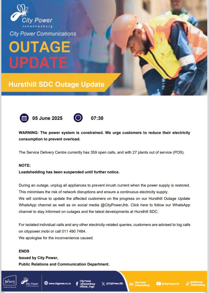 @CityPowerJhb tweet media